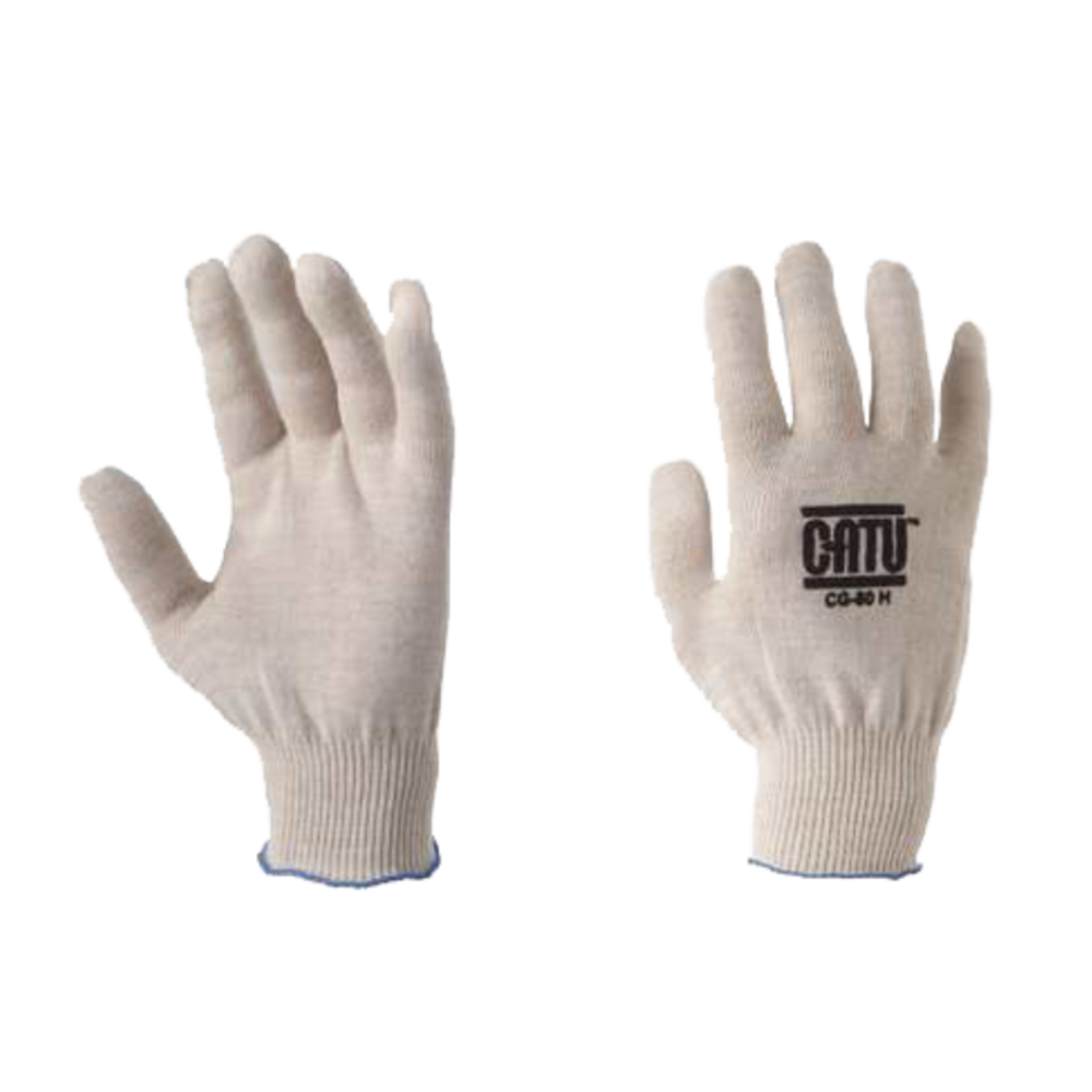 Gant en coton protection sueur pour mettre sous les gants en latex