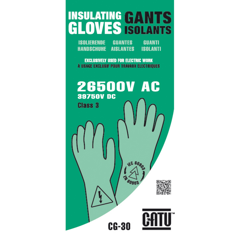 Gants isolants latex CATU CG-05-C