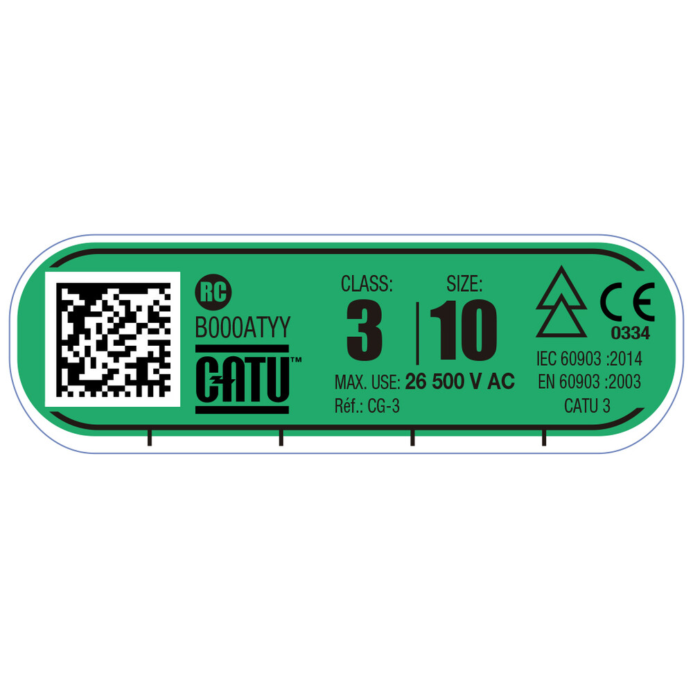 Durée De Vie Gant Isolant électrique Catu CG-3-10-NR