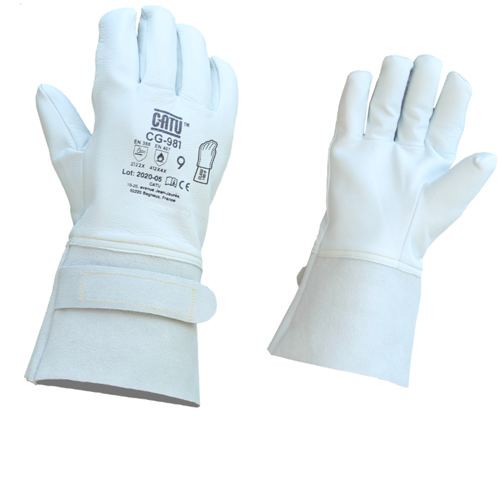 Gants de protection thermique (Crispin 10 cm)